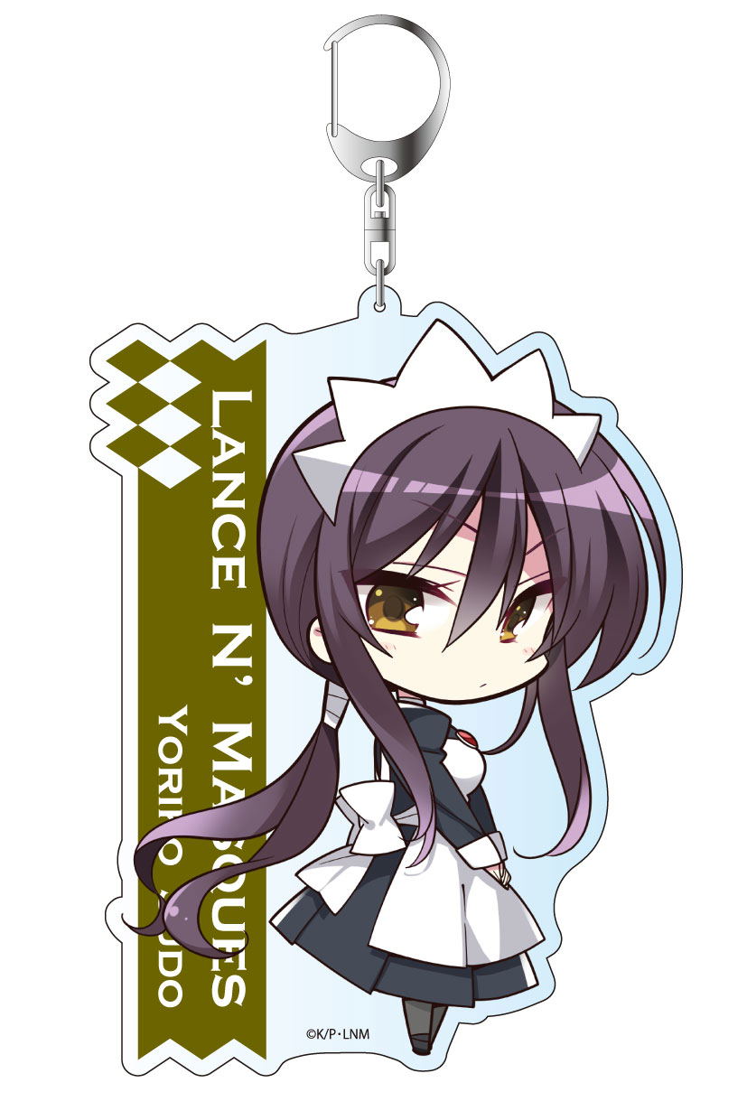 Lance N Masques Deka Keychain Sudou Yoriko Lance N Masques Deka Keychain Sudou Yoriko