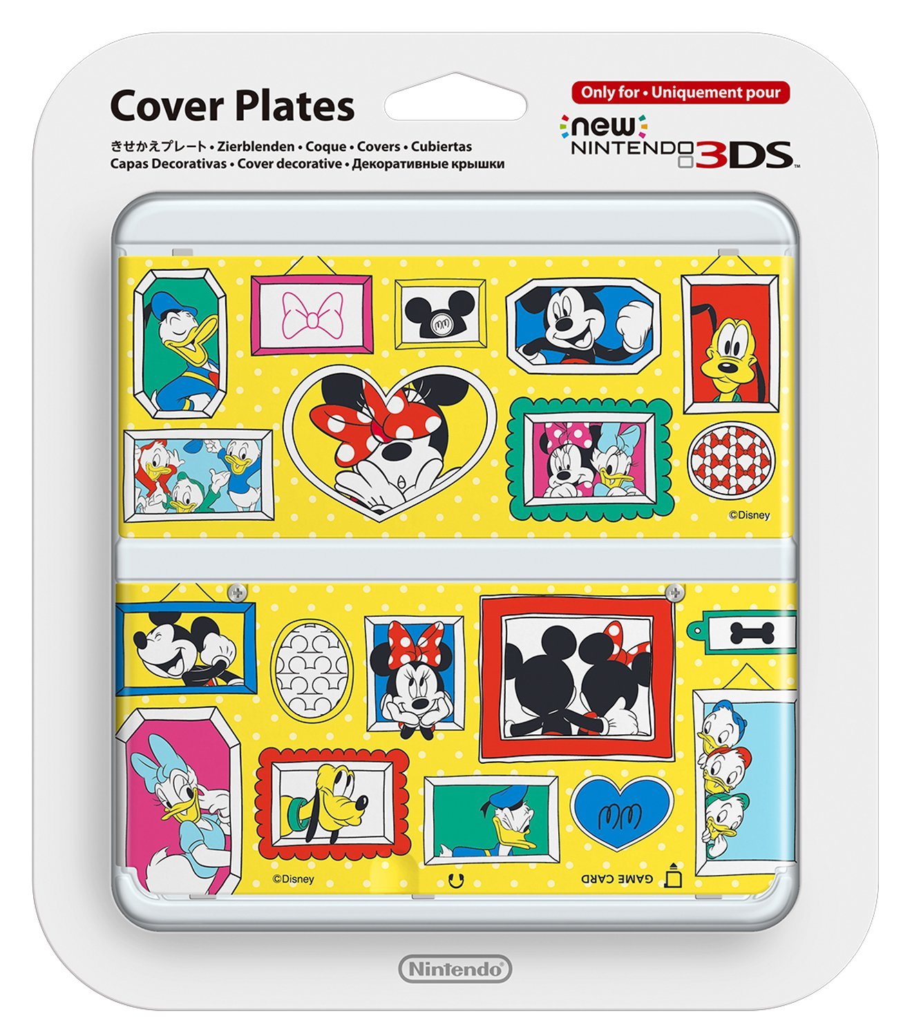 New Nintendo 3DS Cover Plates No.074 (Disney Type 2) for New Nintendo 3DS