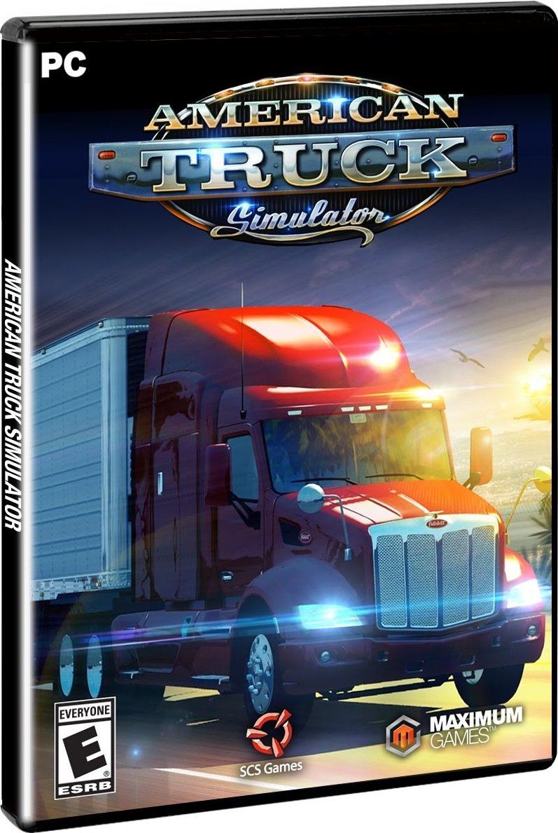  American  Truck  Simulator  DVD ROM 