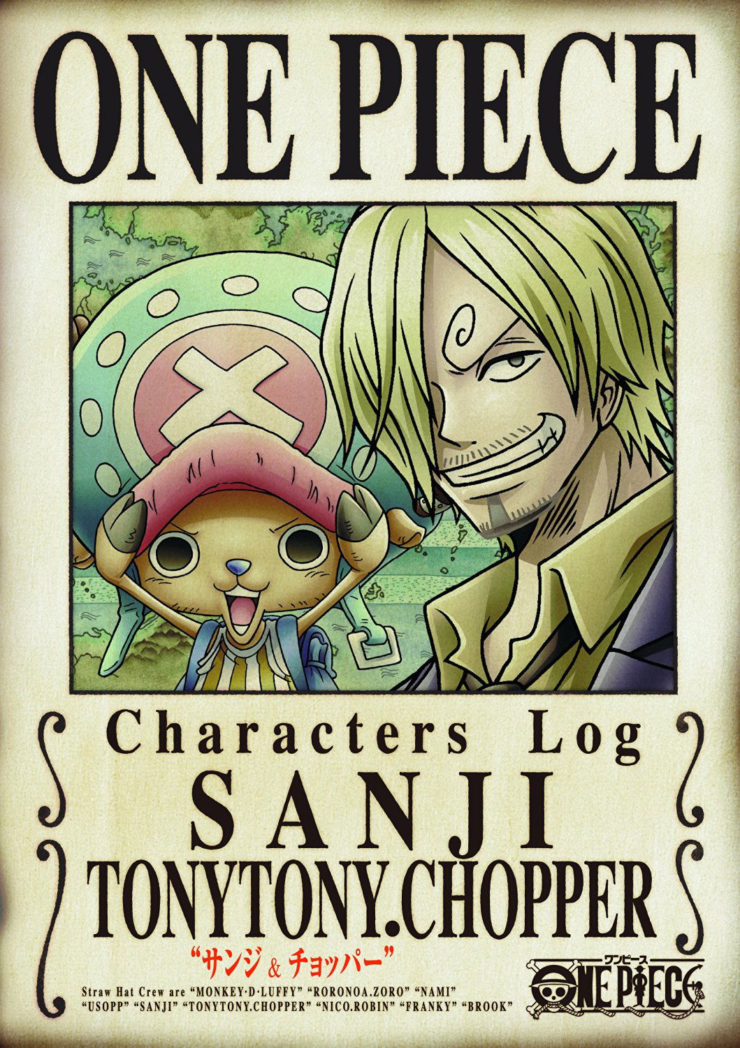 One Piece Characters Log Sanji Chopper