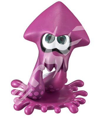 Splatoon Kumukumu Puzzle: Mini Squid Purple