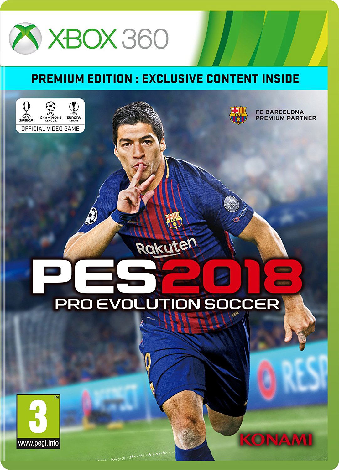 Pro Evolution Soccer 2018 Xbox 360 Patch