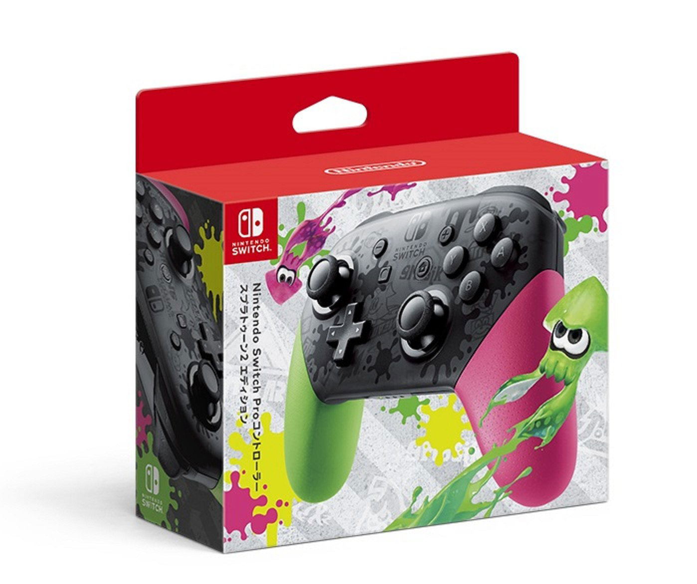 Nintendo Switch Pro Controller (Splatoon 2 Edition) For Nintendo Switch