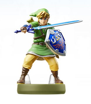 Amiibo The Legend Of Zelda Series Figure Link Skyward Sword For Wii U New 3ds New 3ds Ll Xl Sw