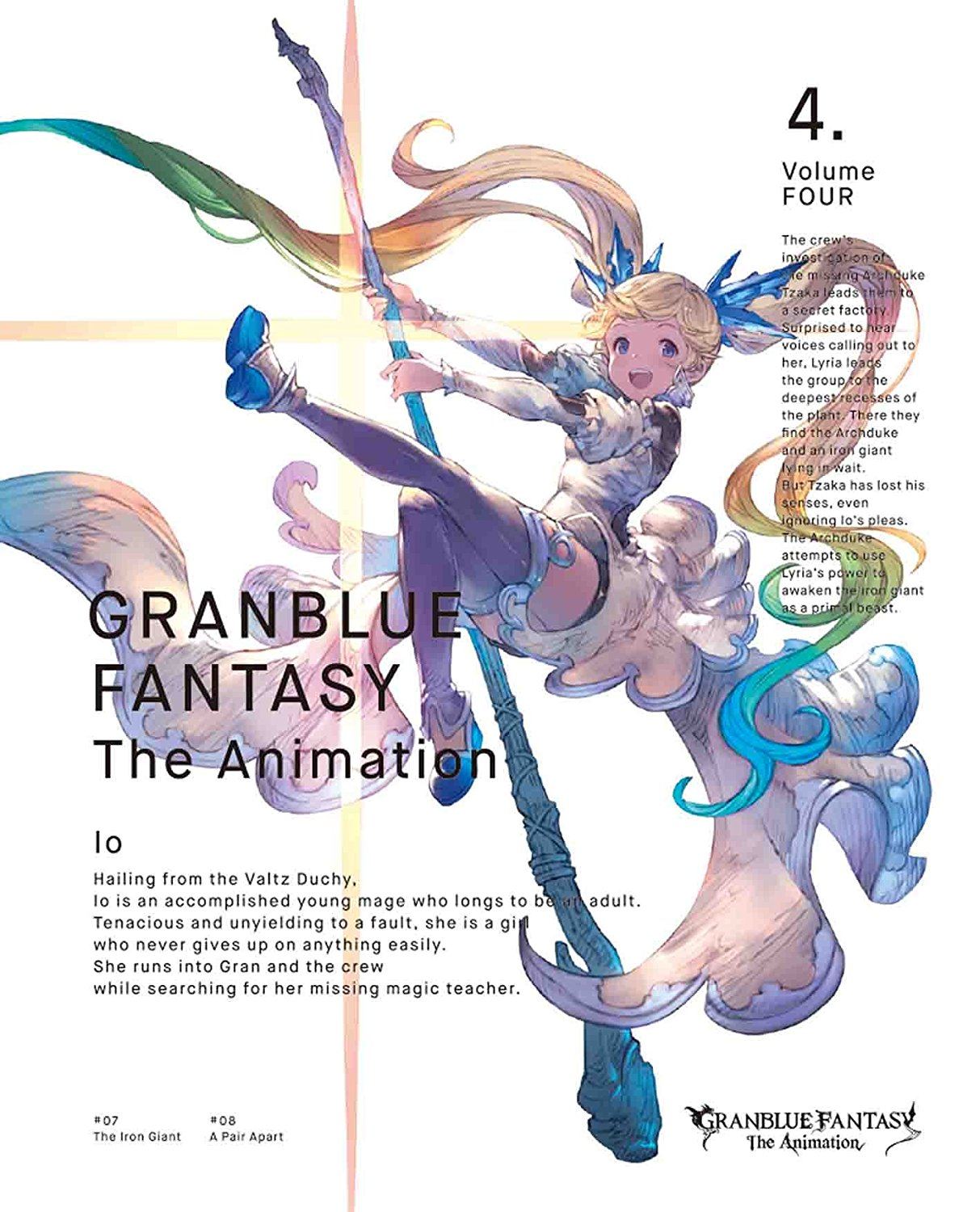 Granblue Fantasy The Animation Vol 4 Limited Edition