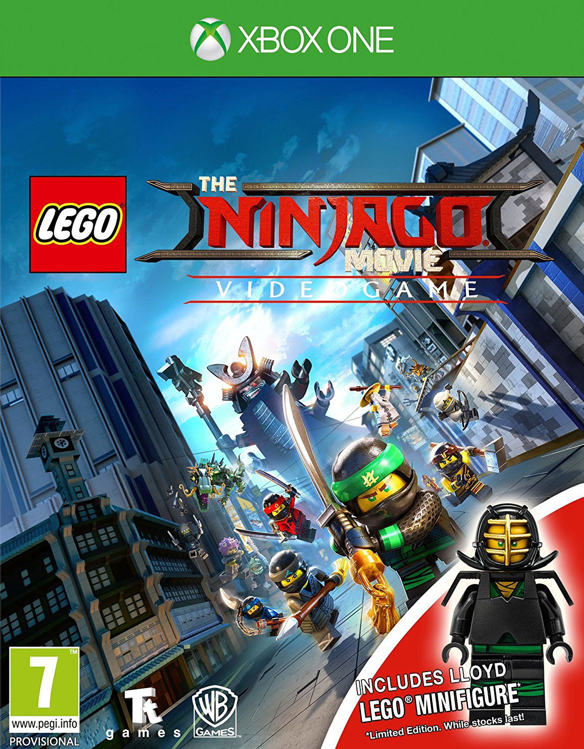 The LEGO NINJAGO Movie Video Game Mini Fig Edition For Xbox One the-lego-ninjago-movie-video-game-mini-fig-edition-for-xbox-one