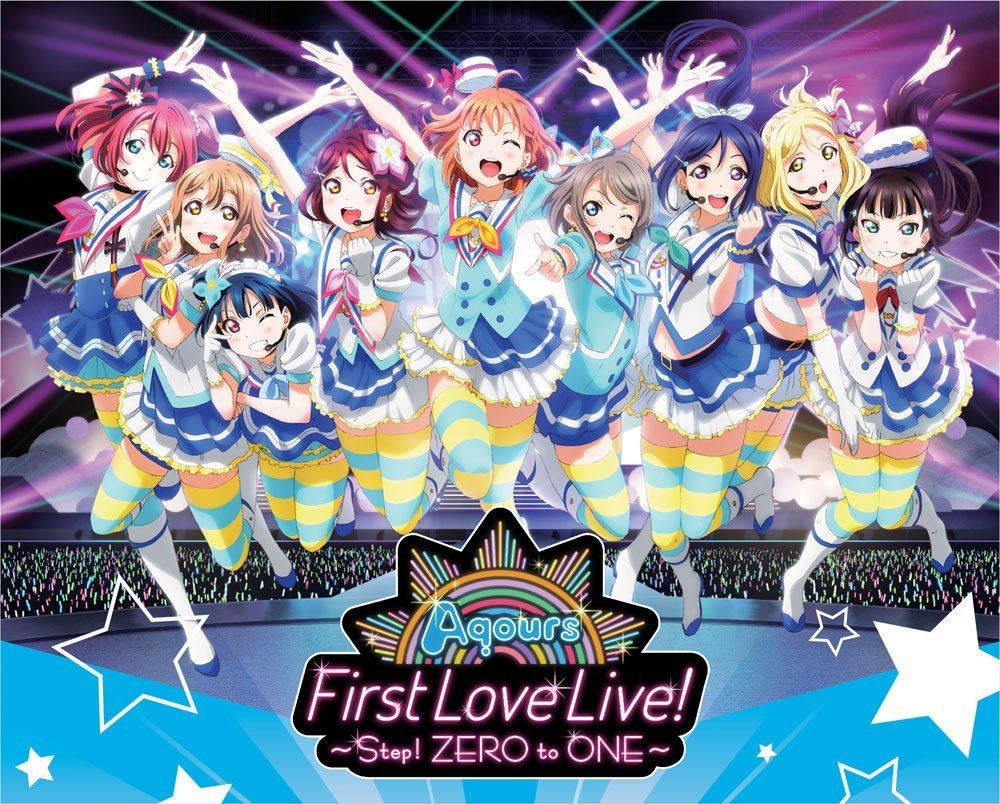 Love Live Sunshine Aqours First LoveLive Step ZERO to ONE Blu-ray Memorial Box 