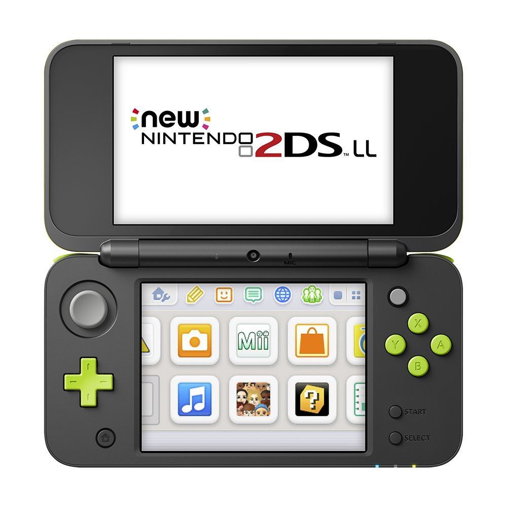 Buy New Nintendo 2DS LL (Black x Lime)