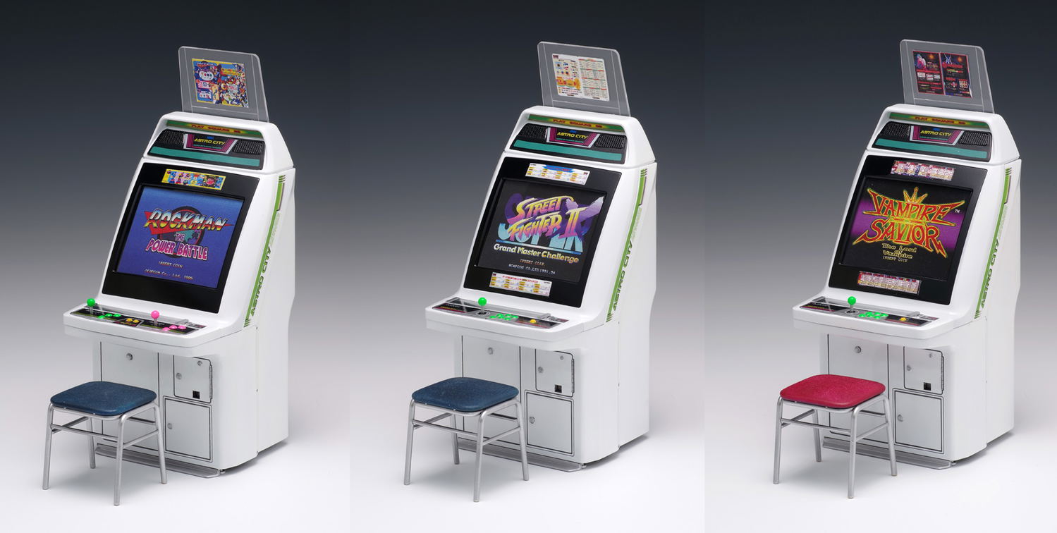 Buy Capcom Titles 1/12 Scale Plastic Model Kit: Astro City Arcade Game ...