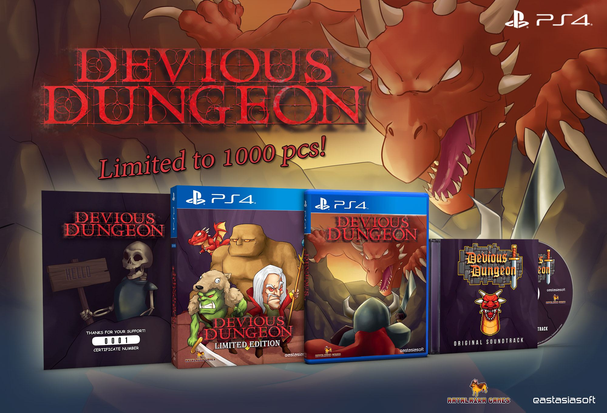 Devious Dungeon - PS4 - Play-Asia Devious-dungeon-limited-edition-569245.7