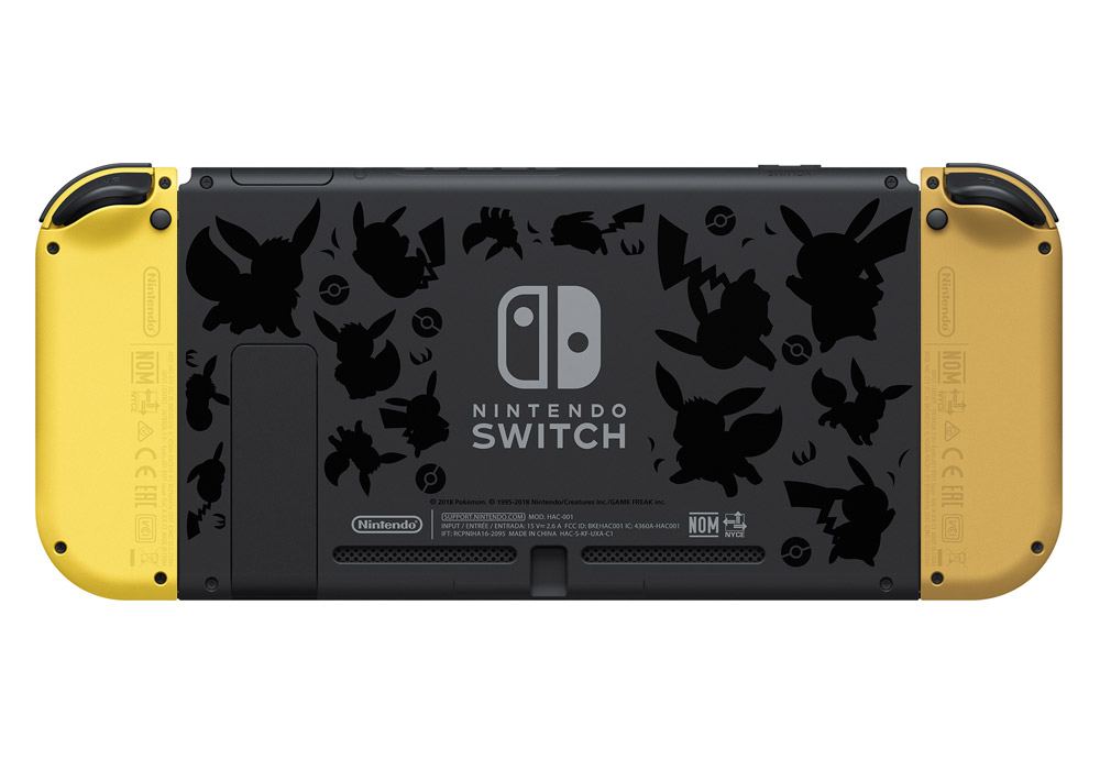 Nintendo Switch Pikachu Eevee Edition With Pokemon Lets