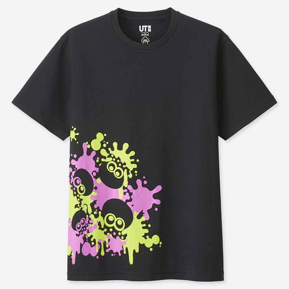 Ut Splatoon Octopus Men S T Shirt Black M Size