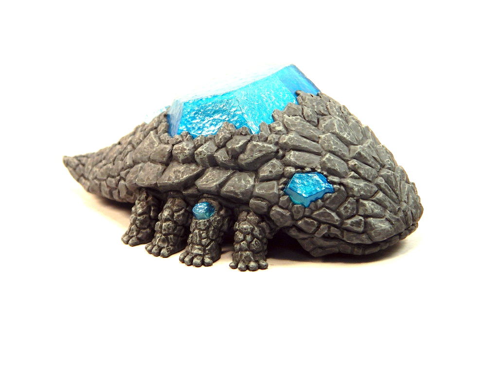 dark souls crystal lizard plush