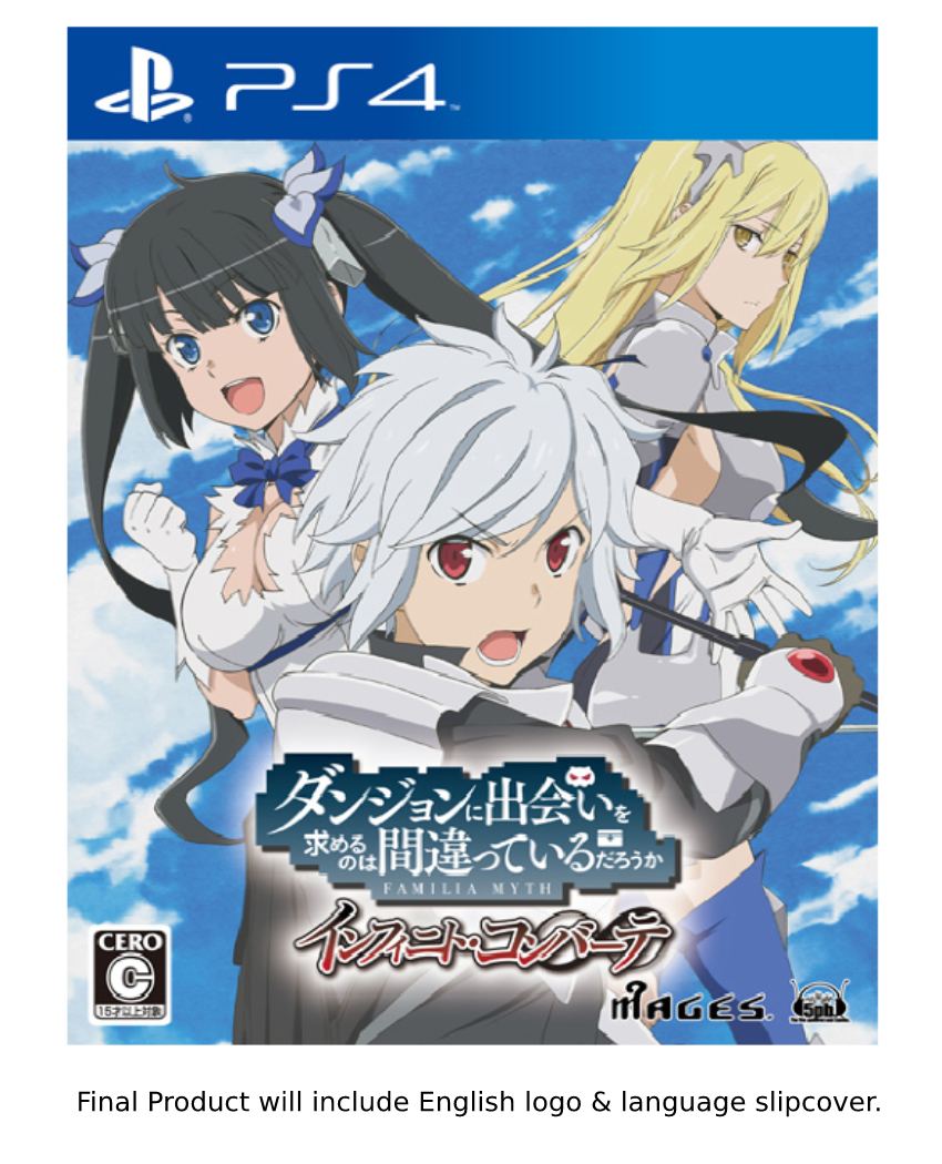 Is It Wrong to Try to Pick Up Girls in a Dungeon? Infinite Combate é confirmado para o Switch 