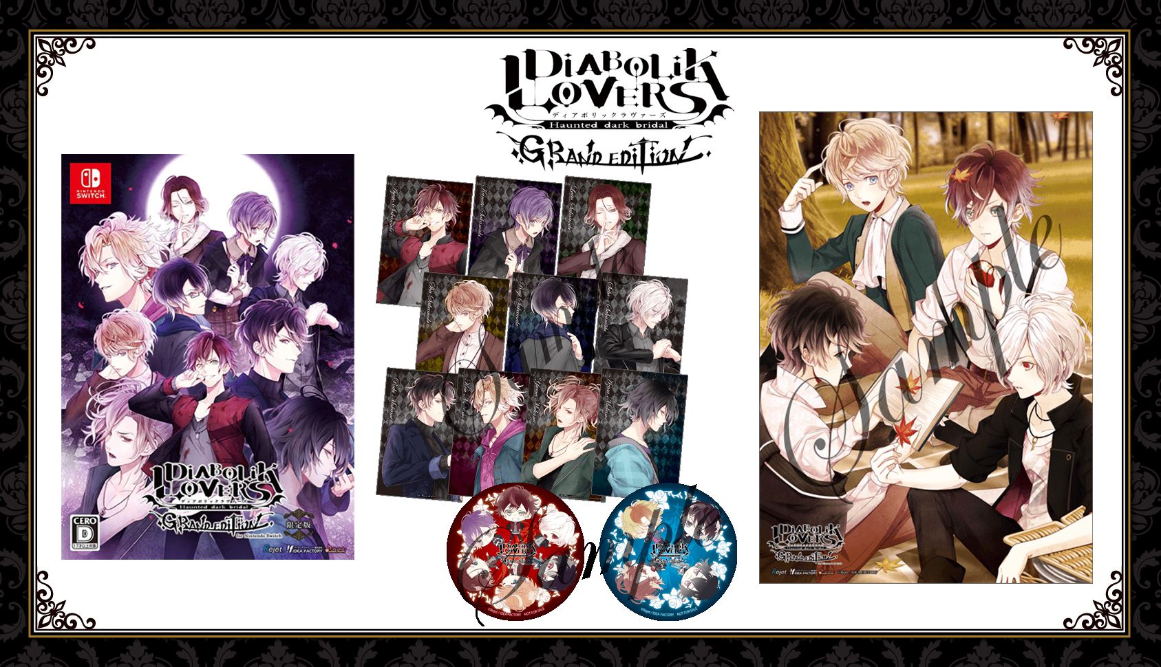 Diabolik Lovers Grand Edition For Nintendo Switch Limited Edition