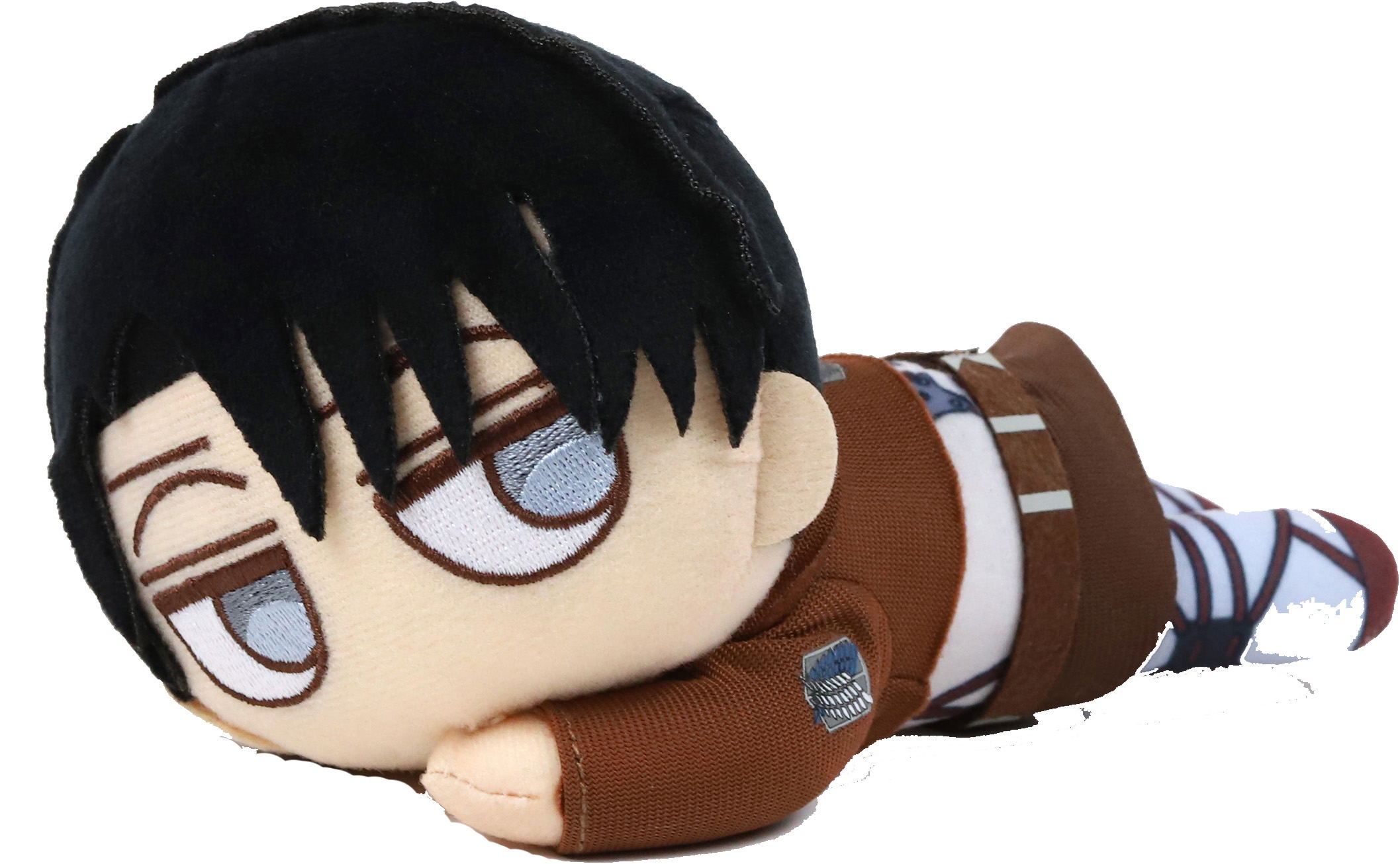 attack on titan cleaning levi plush