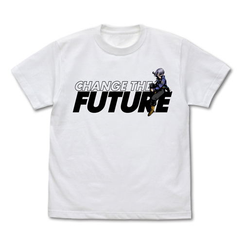 Dragon Ball Z Change The Future Trunks T Shirt White M Size Dragon Ball Z Change The Future Trunks T Shirt White M Size