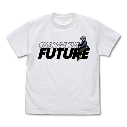 Dragon Ball Z Change The Future Trunks T Shirt White M Size