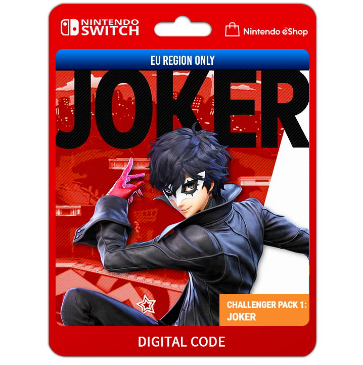 Super Smash Bros Ultimate Joker Challenger Pack 1 Dlc Nintendo®️ Switch Digital Dlc Digital 1165