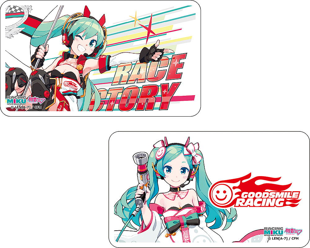 Hatsune Miku GT Project Mask Case: Racing Miku 2020 Ver. 001 (Set of 2 Case)
