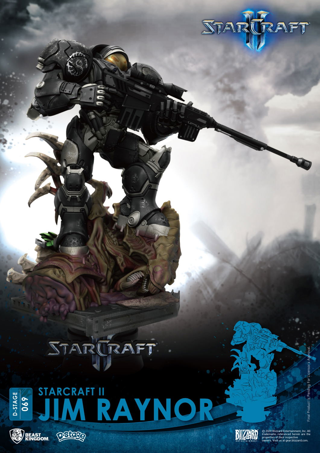 Starcraft II Diorama Stage: Jim Raynor