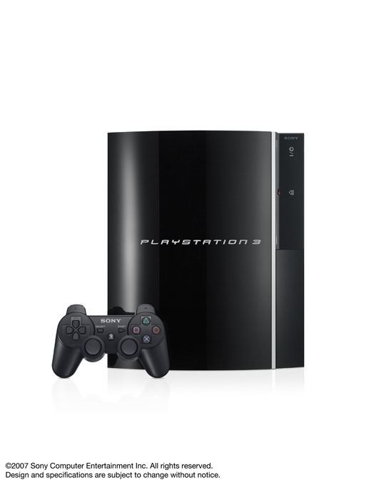 PlayStation3 Console (HDD 40GB Model) Clear Black - 110V (Japan)