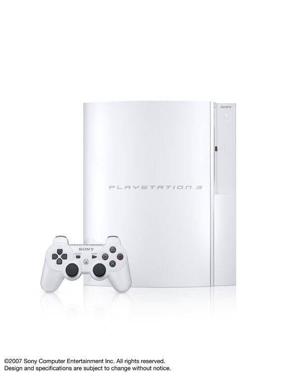 PlayStation3 Console (HDD 40GB Model) Clear White - 110V (Japan)
