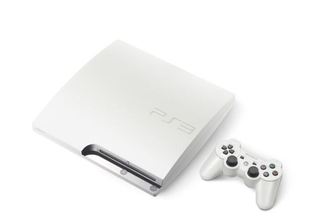 PlayStation3 Slim Console (HDD 160GB Classic White Model) - 110V (Japan)