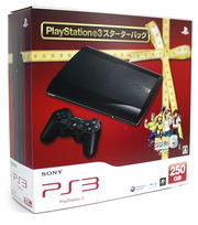 PlayStation3 New Slim Console - Minna no Golf Starter Pack (250GB Charcoal Black Model) (Japan)