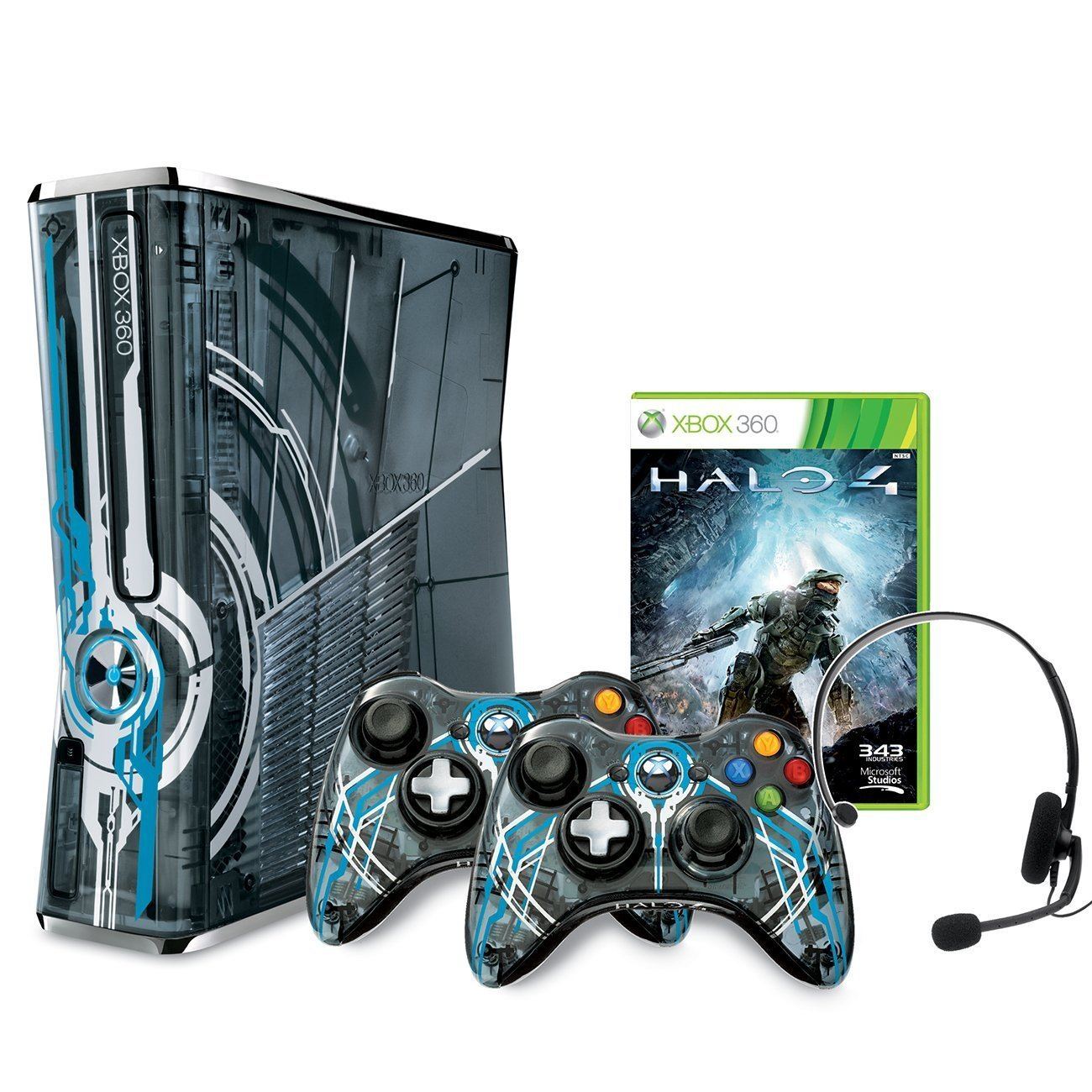 Xbox 360 Slim Console (320GB) Halo 4 Limited Edition (Asia)