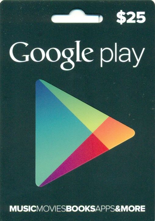 Google Play Card (USD25 / for US accounts only) (US)