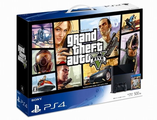 PlayStation 4 System [Grand Theft Auto V Pack] (Japan)