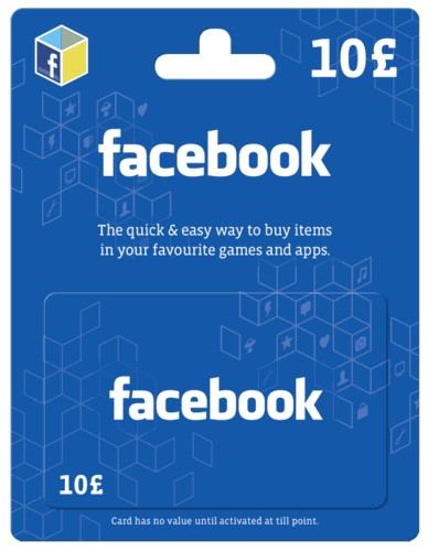 Facebook Card (GBP 10) (Europe)
