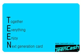 Teen Cash Card (5000 Won) (Korea)