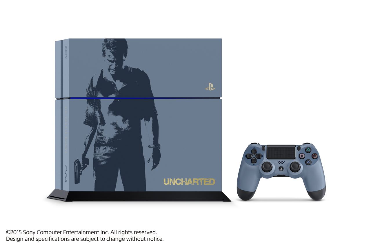 PlayStation 4 System [Uncharted Limited Edition] (Japan)