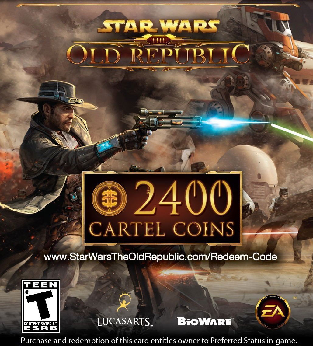 Star Wars: The Old Republic 2400 Cartel Coins (Europe)
