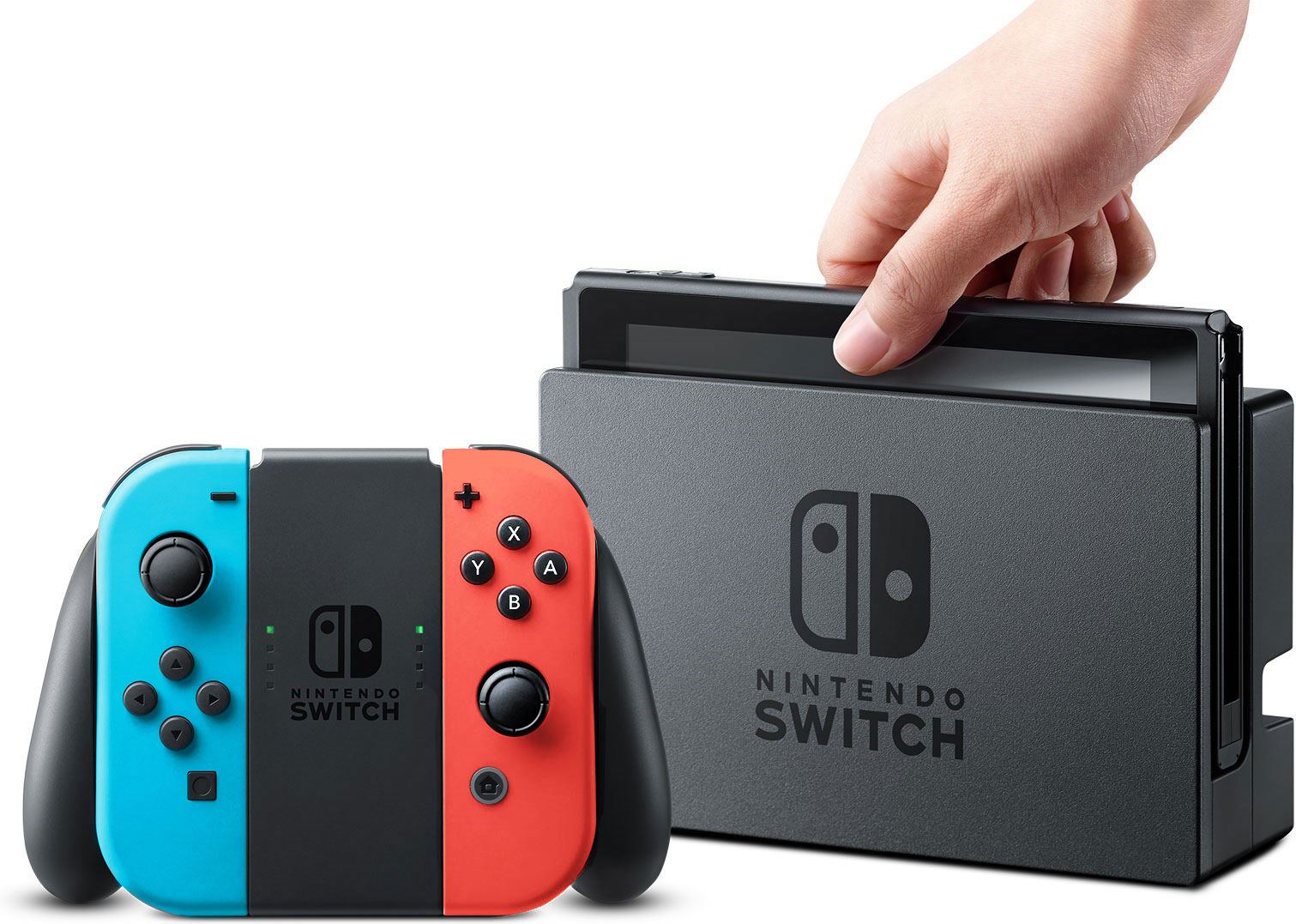 Nintendo Switch (Neon Red/Blue) (Europe)
