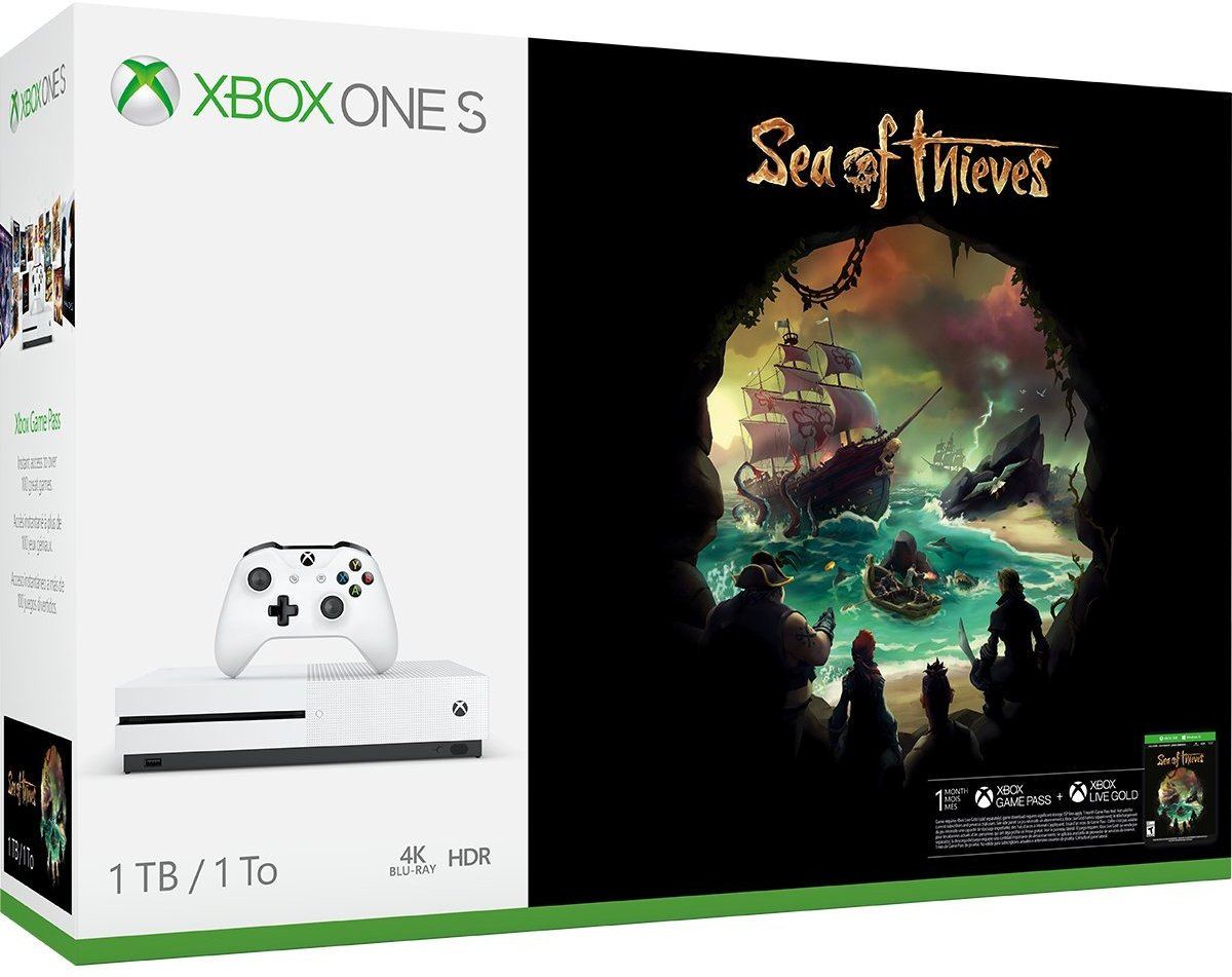 Xbox One S 1TB [Sea of Thieves Bundle] (Asia)