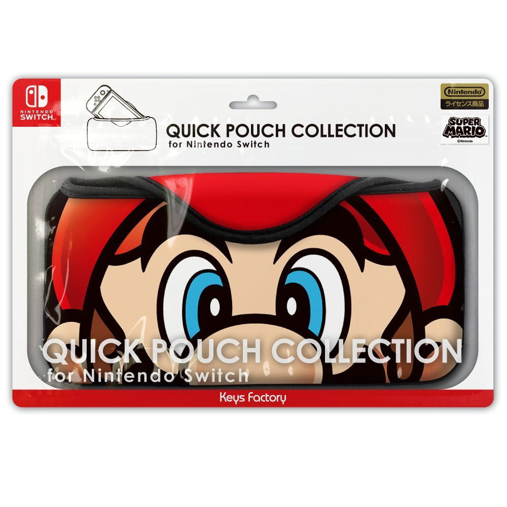 Super Mario Quick Pouch Collection for Nintendo Switch (Mario) (Japan)