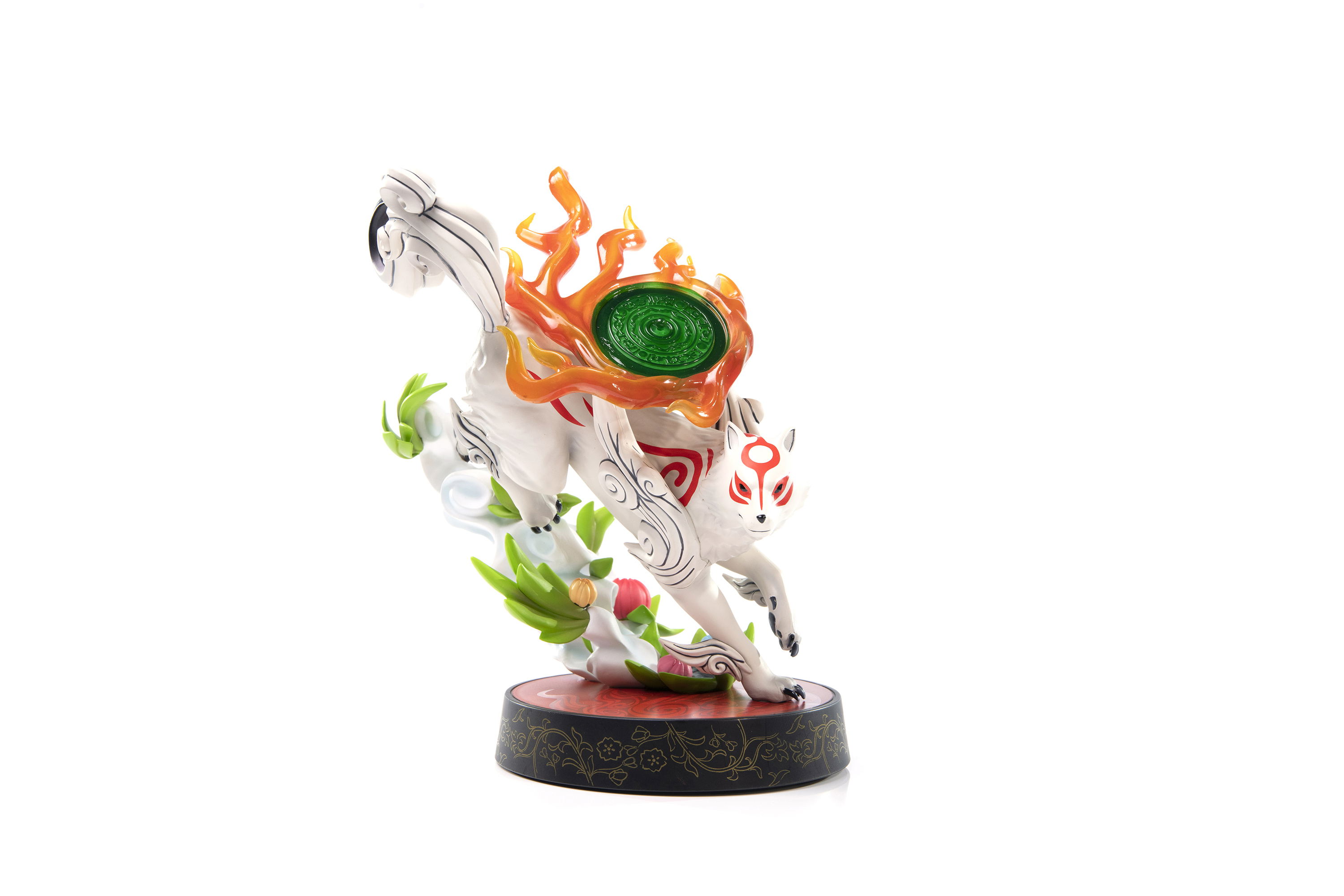 okami amaterasu pvc painted statue