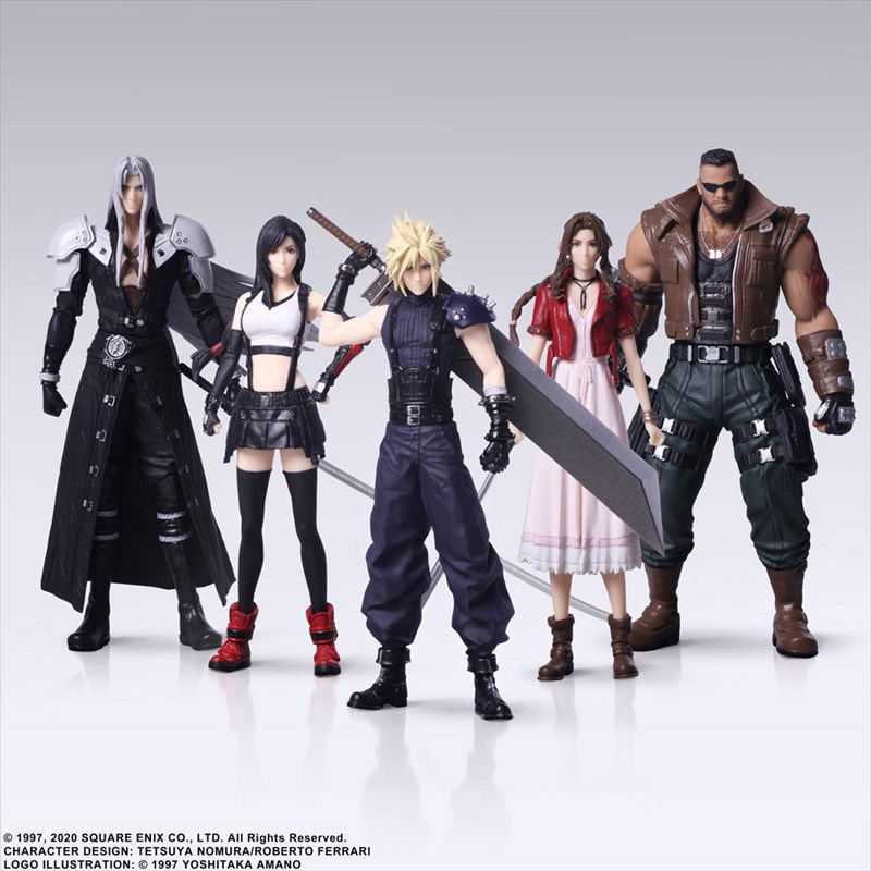 Final Fantasy VII Remake Trading Arts (Set of 5 pieces) (Japan)