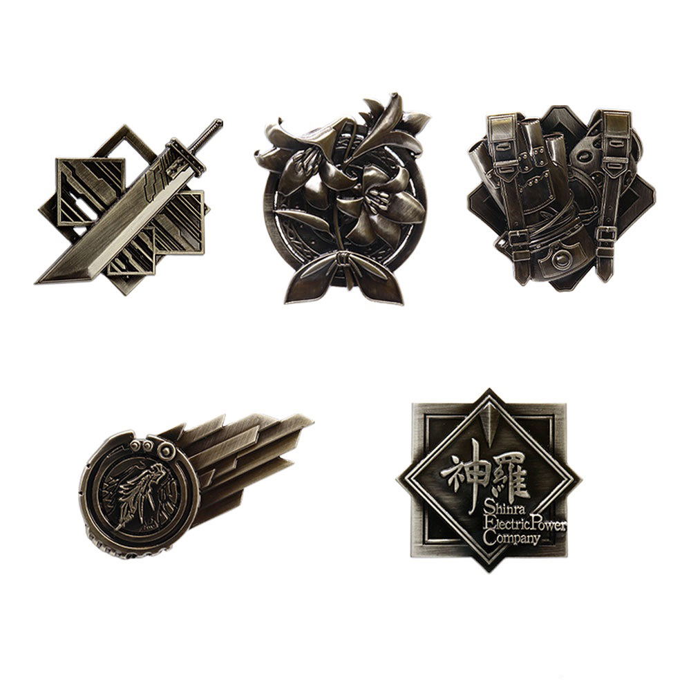 Final Fantasy VII Remake Pin Badge (Set of 10 pieces) (Japan)