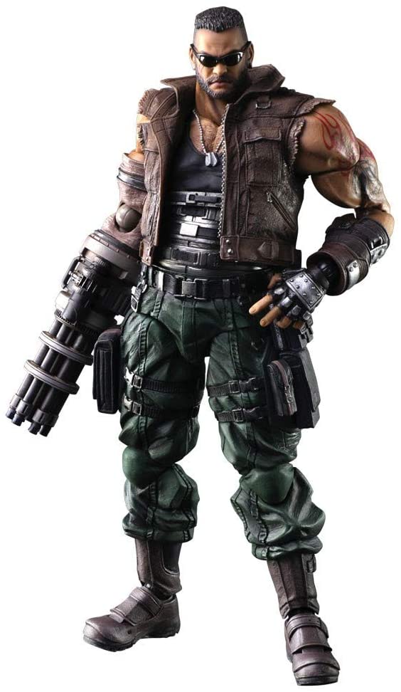 Final Fantasy VII Remake Play Arts Kai: Barret Wallace Ver. 2 (Japan)