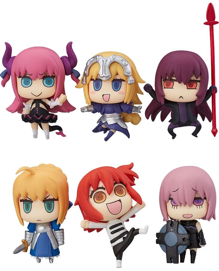 LEARNING WITH MANGA! FATE/GRAND ORDER COLLECTIBLE FIGURES (SET OF 6 PIECES) (RE-RUN) Good Smile