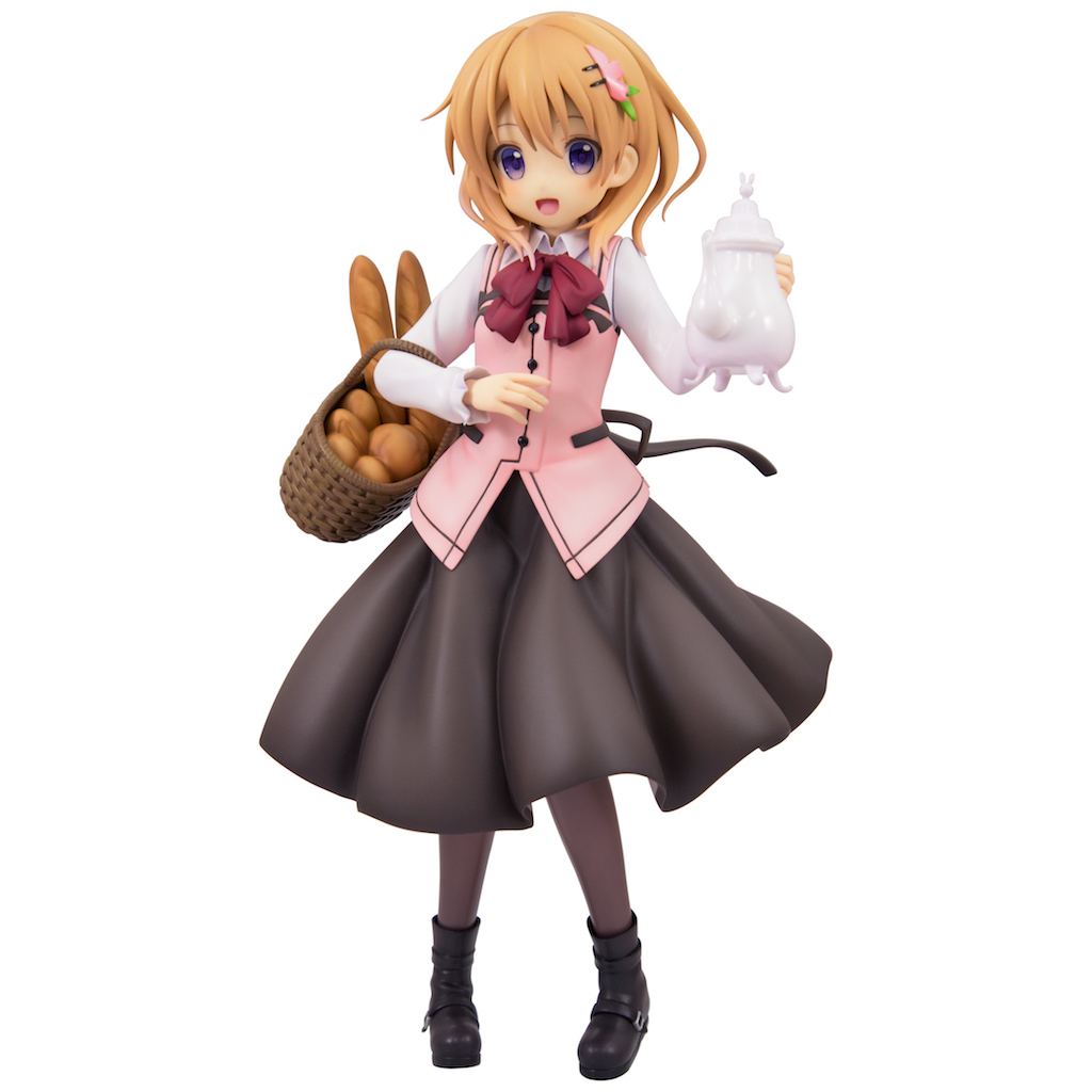 IS THE ORDER A RABBIT?? 1/7 SCALE PRE-PAINTED FIGURE: COCOA (CAFE STYLE) (RE-RUN) Plum