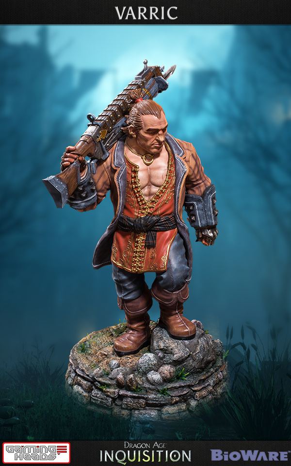 DRAGON AGE INQUISITION 1/4 SCALE RESIN STATUE: VARRIC Gaming Heads