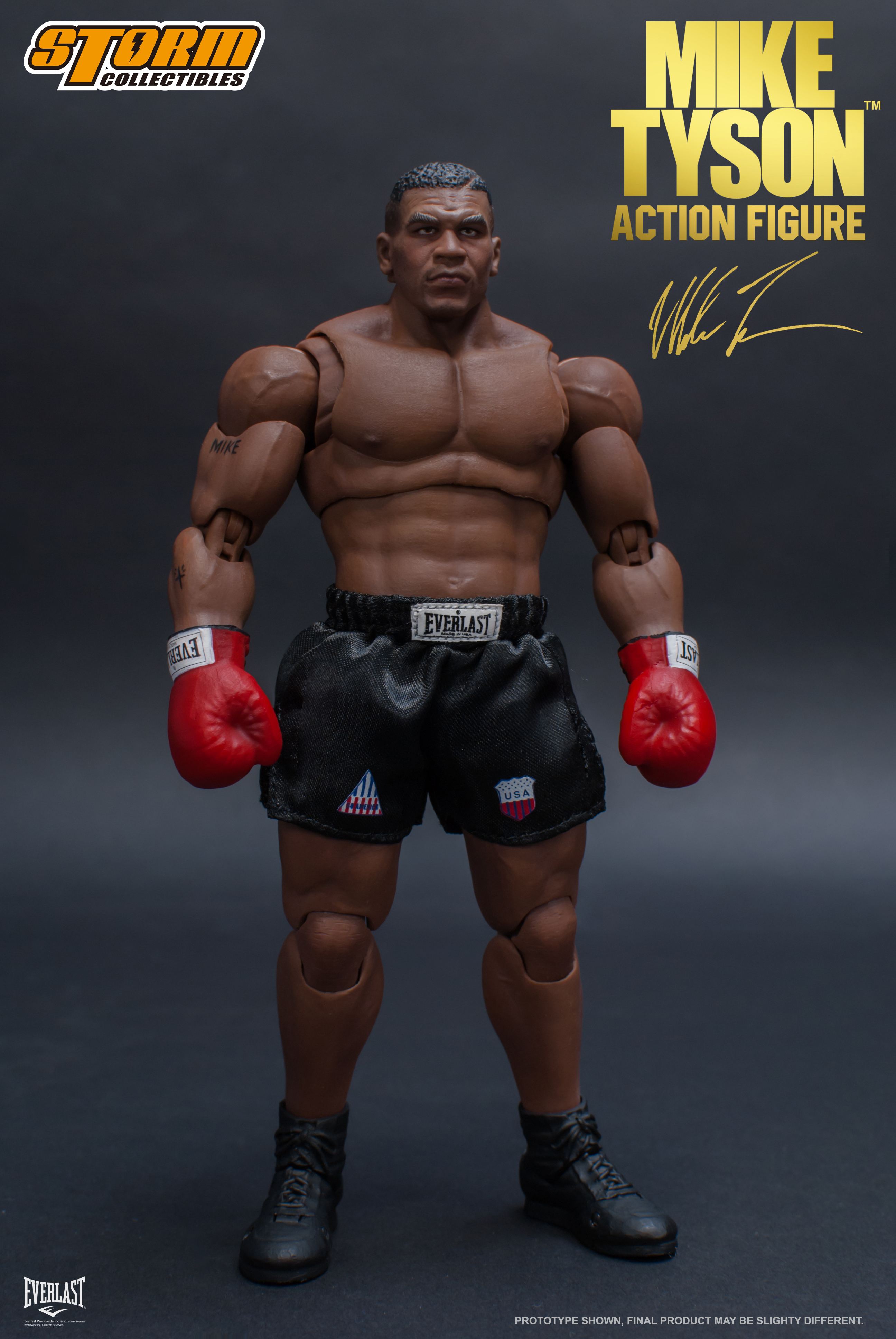 MIKE TYSON 1/12 SCALE PRE-PAINTED ACTION FIGURE by Storm Collectibles