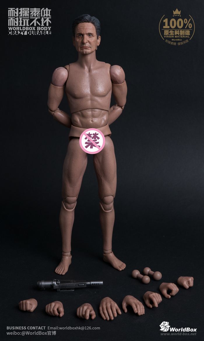 WORLD BOX DURABLE BODY 1/6 SCALE ACTION FIGURE: OLD MICHAEL - World Box
