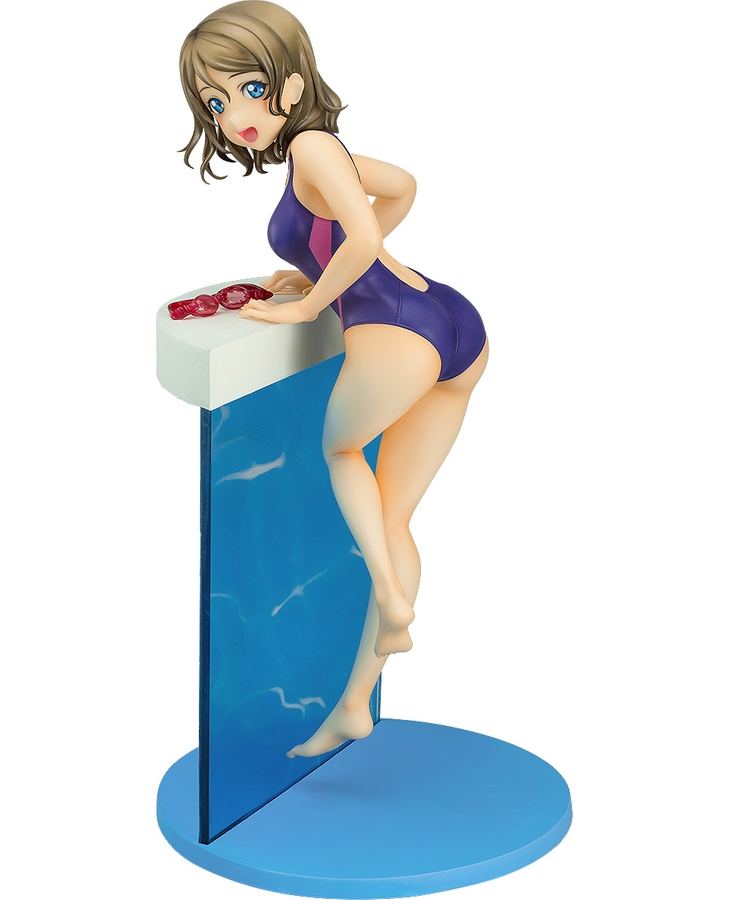 LOVE LIVE! SUNSHINE!! 1/7 SCALE PRE-PAINTED FIGURE: YOU WATANABE BLU-RAY JACKET VER. With Fans!