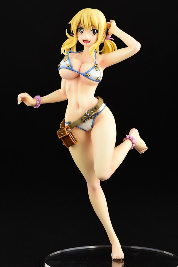 FAIRY TAIL 1/6 SCALE PRE-PAINTED FIGURE: LUCY HEARTFILIA SWIMSUIT GRAVURE STYLE Orca Toys